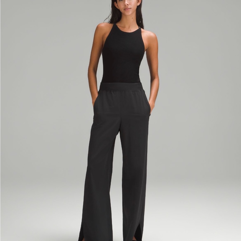 Lululemon Stretch Woven High-Rise Wide Leg-Pants M